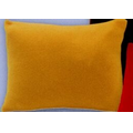 12" X 16" Poly Fiber Fill Travel Pillow w/ Removable Polar Fleece Cover